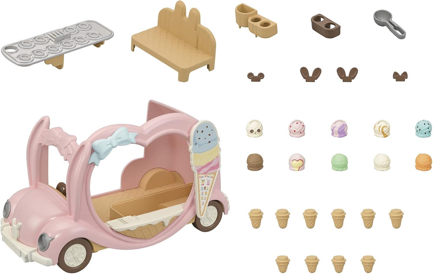 imageCalico Critters Popcorn Trike Dollhouse Playset with Figure and AccessoriesMulticolor