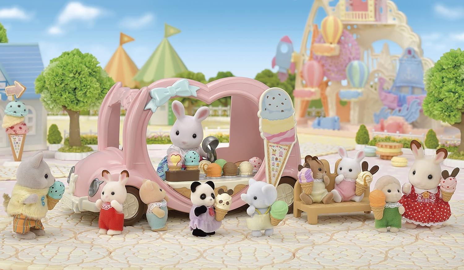 imageCalico Critters Popcorn Trike Dollhouse Playset with Figure and AccessoriesMulticolor