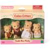 imageCalico Critters Pickleweeds Hedgehog Family  Set of 4 Collectible Doll Figures for Children Ages 3Cuddle Bear Family