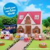 imageCalico Critters Pickleweeds Hedgehog Family  Set of 4 Collectible Doll Figures for Children Ages 3Cuddle Bear Family