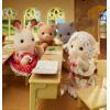 imageCalico Critters Pickleweeds Hedgehog Family  Set of 4 Collectible Doll Figures for Children Ages 3Sheep Family
