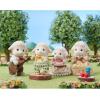 imageCalico Critters Pickleweeds Hedgehog Family  Set of 4 Collectible Doll Figures for Children Ages 3Sheep Family
