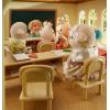 imageCalico Critters Pickleweeds Hedgehog Family  Set of 4 Collectible Doll Figures for Children Ages 3Sheep Family