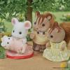 imageCalico Critters Pookie Panda Family Dolls Dollhouse Figures Collectible Toys with 4 Figures IncludedHopper Kangaroo Family