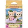 imageCalico Critters Reindeer Twins Set of 2 Collectible Doll FiguresFennec Fox Twins