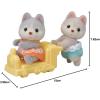imageCalico Critters Reindeer Twins Set of 2 Collectible Doll FiguresHusky Twins