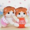 imageCalico Critters Reindeer Twins Set of 2 Collectible Doll FiguresMaple Cat Twins