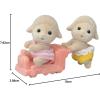 imageCalico Critters Reindeer Twins Set of 2 Collectible Doll FiguresSheep Twins