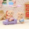 imageCalico Critters Reindeer Twins Set of 2 Collectible Doll FiguresYellow Labrador Twins