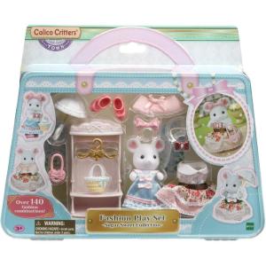 imageCalico Critters Fashion Playset Town Girl Series  Persian Cat Dress Up Your Critter in Stylish OutfitsFashion Playset  Sugar Sweet Collection