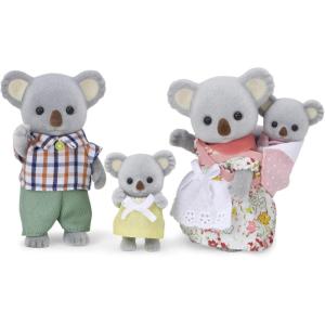 imageCalico Critters Pookie Panda Family Dolls Dollhouse Figures Collectible Toys with 4 Figures IncludedOutback Koala Family