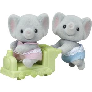 imageCalico Critters Reindeer Twins Set of 2 Collectible Doll FiguresEllwoods Elephant Twins