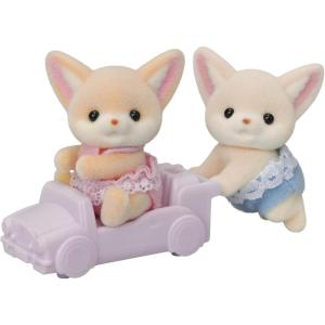 imageCalico Critters Reindeer Twins Set of 2 Collectible Doll FiguresFennec Fox Twins