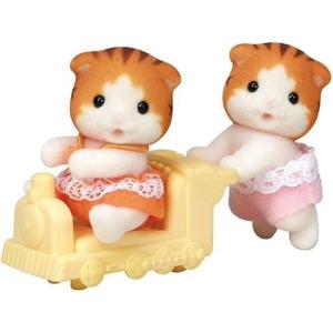 imageCalico Critters Reindeer Twins Set of 2 Collectible Doll FiguresMaple Cat Twins