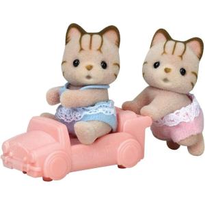 imageCalico Critters Reindeer Twins Set of 2 Collectible Doll FiguresSandy Cat Twins