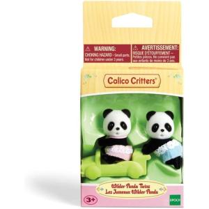 imageCalico Critters Reindeer Twins Set of 2 Collectible Doll FiguresWilder Panda Twins