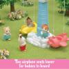 imageCalico Critters Baby Airplane Ride Dollhouse Playset with Maple Cat Figure Included
