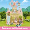 imageCalico Critters Baby Windmill Park Dollhouse Playset with Persian Cat Figure Included includes windmill with swing slide seesaw and figure MediumBaby Windmill Park