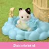 imageCalico Critters Baby Windmill Park Dollhouse Playset with Persian Cat Figure Included includes windmill with swing slide seesaw and figure MediumBaby Balloon Playhouse