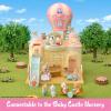 imageCalico Critters Baby Windmill Park Dollhouse Playset with Persian Cat Figure Included includes windmill with swing slide seesaw and figure MediumBaby Balloon Playhouse