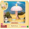 imageCalico Critters Baby Windmill Park Dollhouse Playset with Persian Cat Figure Included includes windmill with swing slide seesaw and figure MediumBaby Star Carousel
