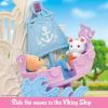 imageCalico Critters Baby Windmill Park Dollhouse Playset with Persian Cat Figure Included includes windmill with swing slide seesaw and figure MediumBaby Amusement Park