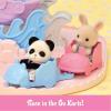imageCalico Critters Baby Windmill Park Dollhouse Playset with Persian Cat Figure Included includes windmill with swing slide seesaw and figure MediumBaby Amusement Park