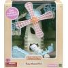 imageCalico Critters Baby Windmill Park Dollhouse Playset with Persian Cat Figure Included includes windmill with swing slide seesaw and figure MediumBaby Windmill Park