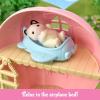 imageCalico Critters Baby Windmill Park Dollhouse Playset with Persian Cat Figure Included includes windmill with swing slide seesaw and figure MediumBaby Balloon Playhouse