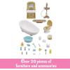 imageCalico Critters Country Bathroom Set  Toy Dollhouse Furniture and Accessories Set for Ages 3