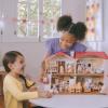 imageCalico Critters Doll House Furniture and Dcor Wall Lamps ampamp Curtains Set Multicolor