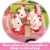 imageCalico Critters Family Picnic Van for Dolls  Toy Vehicle Seats up to 10 Collectible Figures