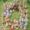 imageCalico Critters Hopscotch Rabbit Family Dolls Doll House Figures Collectible Toys