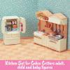 imageCalico Critters Kitchen Playset  Create Delicious Meals with Your CrittersSmall