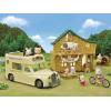 imageCalico Critters Lakeside Lodge Gift Set Collectible Dollhouse with Figures Furniture and Accessories Pink Medium