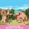imageCalico Critters Lakeside Lodge Gift Set Collectible Dollhouse with Figures Furniture and Accessories Pink Medium