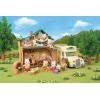 imageCalico Critters Lakeside Lodge Gift Set Collectible Dollhouse with Figures Furniture and Accessories Pink Medium
