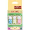 imageCalico Critters Marshmallow Mouse Triplets  Adorable Set of 3 Baby Mice with Removable Clothing and Accessories