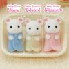 imageCalico Critters Marshmallow Mouse Triplets  Adorable Set of 3 Baby Mice with Removable Clothing and Accessories