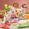 imageCalico Critters Persian Cat Family  Set of 4 Collectible Doll Figures for Children Ages 3Latte Cat Family