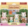 imageCalico Critters Persian Cat Family  Set of 4 Collectible Doll Figures for Children Ages 3Latte Cat Family