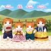 imageCalico Critters Persian Cat Family  Set of 4 Collectible Doll Figures for Children Ages 3Maple Cat Family