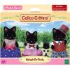 imageCalico Critters Persian Cat Family  Set of 4 Collectible Doll Figures for Children Ages 3Midnight Cat Family
