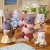 imageCalico Critters Persian Cat Family  Set of 4 Collectible Doll Figures for Children Ages 3Persian Cat Family