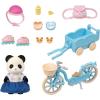imageCalico Critters Pookie Panda Girls Cycle ampamp Skate Set Dollhouse Playset with Figure and Accessories