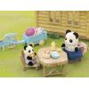 imageCalico Critters Pookie Panda Girls Cycle ampamp Skate Set Dollhouse Playset with Figure and Accessories