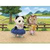imageCalico Critters Pookie Panda Girls Cycle ampamp Skate Set Dollhouse Playset with Figure and Accessories