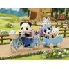 imageCalico Critters Pookie Panda Girls Cycle ampamp Skate Set Dollhouse Playset with Figure and Accessories