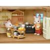 imageCalico Critters Red Roof Country Home  Dollhouse Playset with Figures Furniture and Accessories for Ages 3