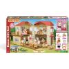 imageCalico Critters Red Roof Country Home  Dollhouse Playset with Figures Furniture and Accessories for Ages 3
